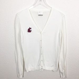 WSU Cougars Nike Golf Button Up Sweater S